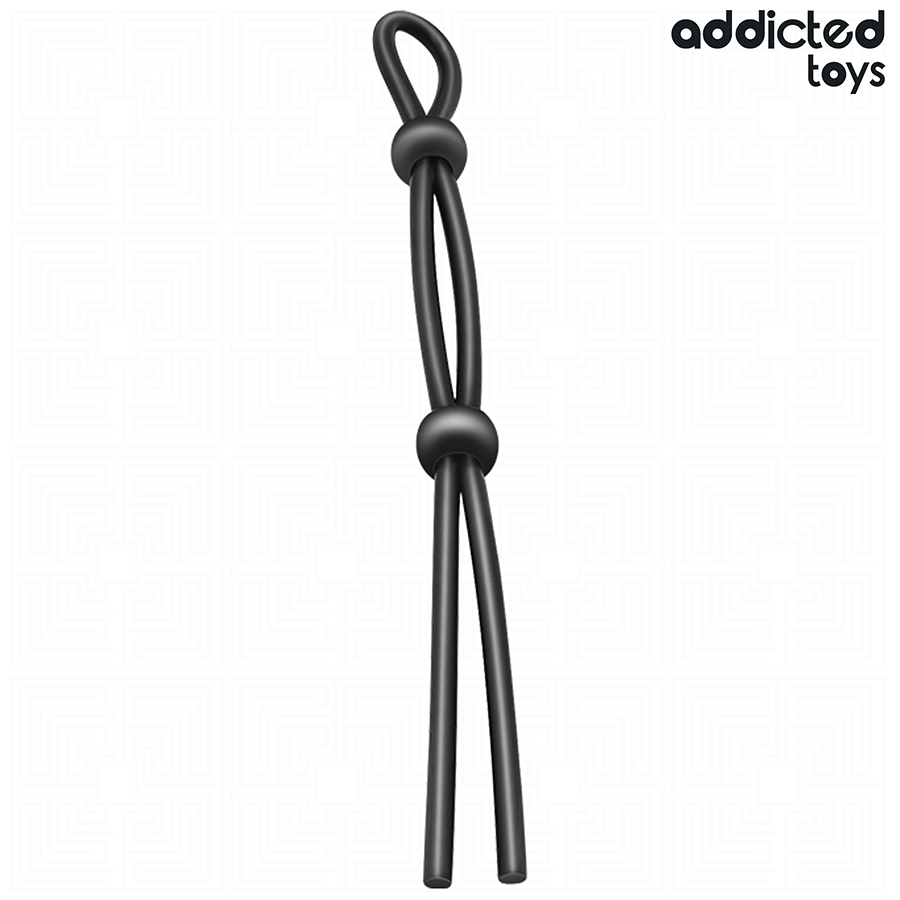 ADDICTED TOYS - SILIKONOWA UPRZĄŻ DLA PODWÓJNEJ PĘTLI NA PENISA