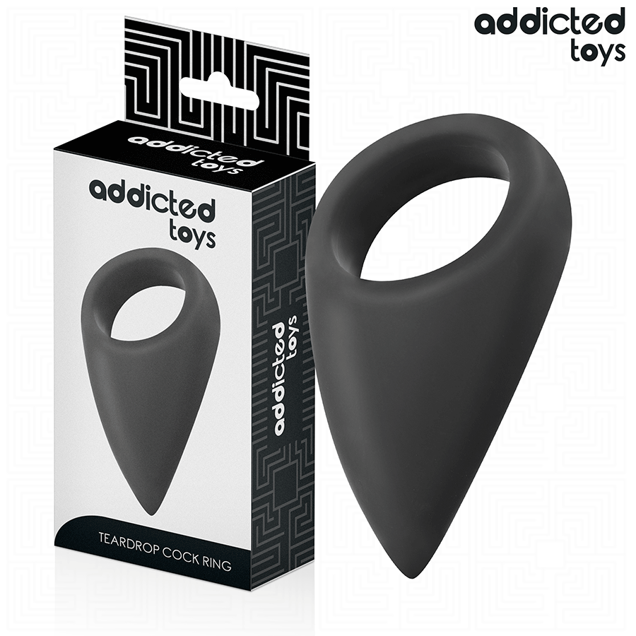 ADDICTED TOYS - PIERŚCIEŃ EREKCYJNY W KSZTAŁCIE ŁZY