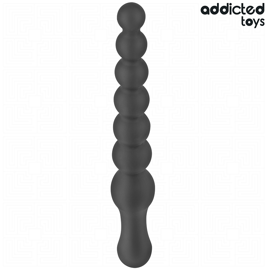 ADDICTED TOYS - PODWÓJNY ANALNY MASAŻER SILIKONOWY 24 CM