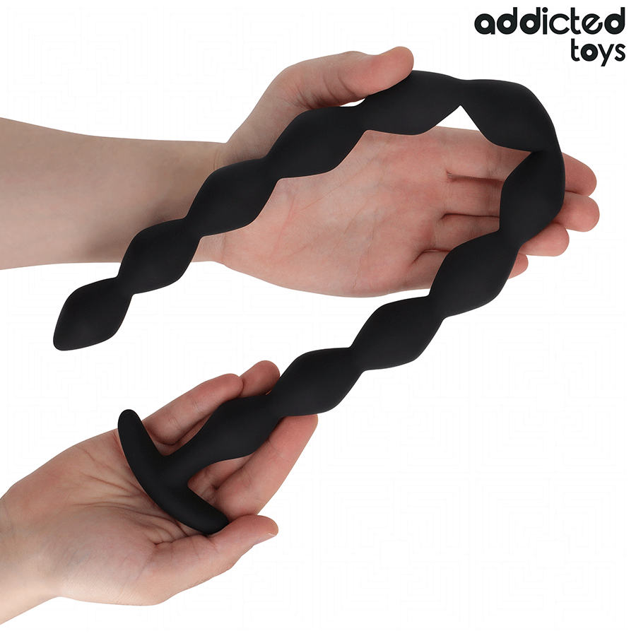 ADDICTED TOYS - BARDZO DŁUGI SILIKONOWY KOREK ANALNY