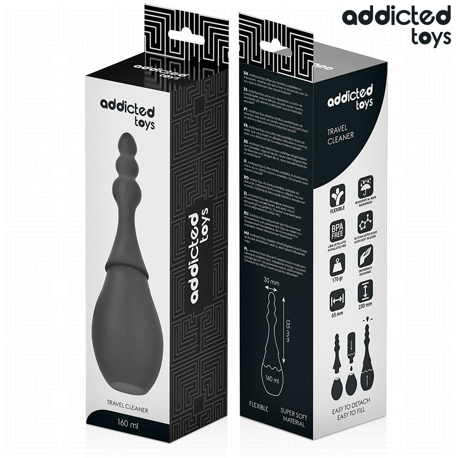 ADDICTED TOYS - TRAVEL CLEANER SILIKONOWY MODEL 4