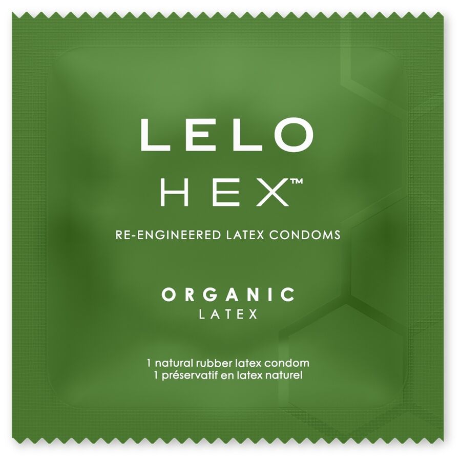 LELO - HEX ORGANIC CONDOMY PUDEŁKO 3 SZT.