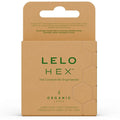 LELO - HEX ORGANIC CONDOMY PUDEŁKO 3 SZT.