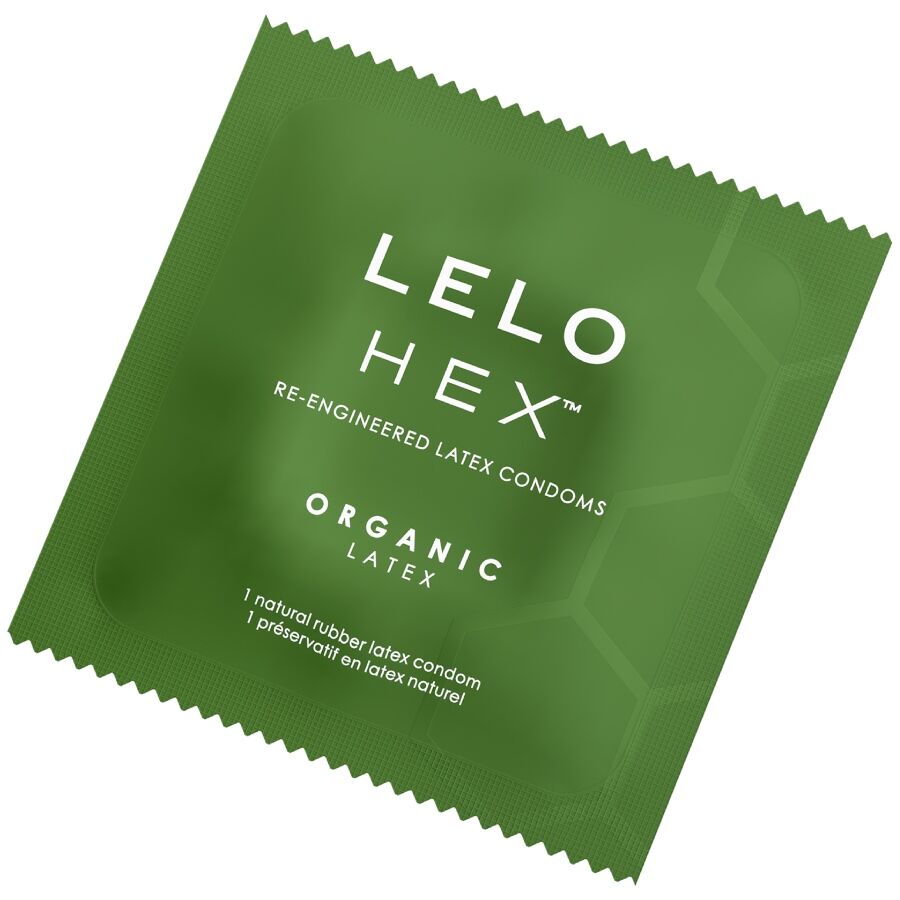 LELO - HEX ORGANIC CONDOMY PUDEŁKO 3 SZT.