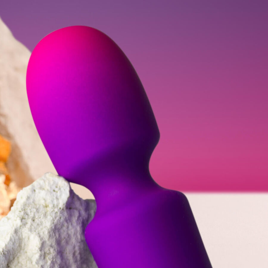 ROCKS-OFF - GLO- GIRL WIBRATOR RÓŻDŻKA MINI FIOLETOWY