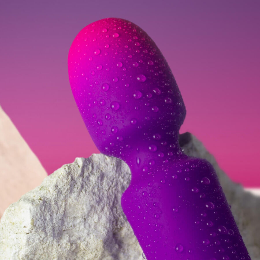 ROCKS-OFF - GLO- GIRL WIBRATOR RÓŻDŻKA MINI FIOLETOWY