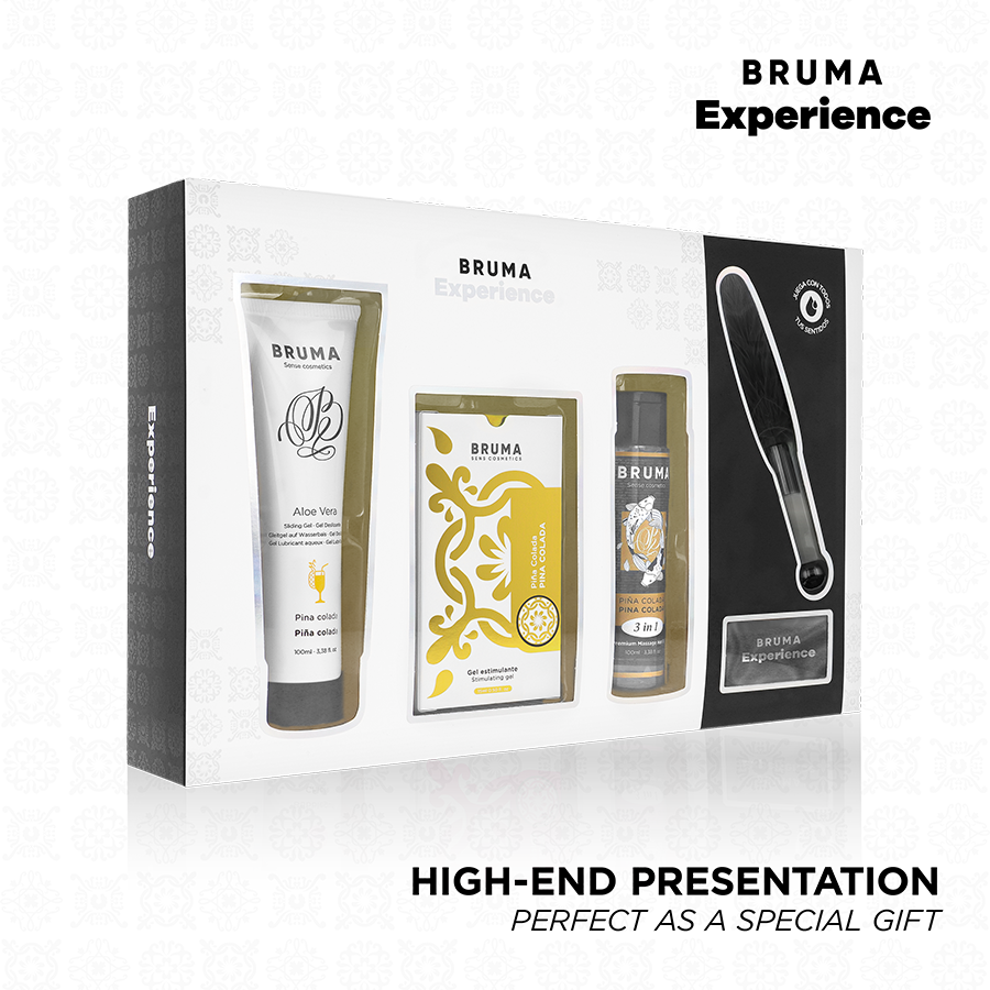 BRUMA XPERIENCE – POKUSA SŁODKIEJ PINA COLADY W ZESTAWIE ZE WZMACNIACZEM ORGAZMU