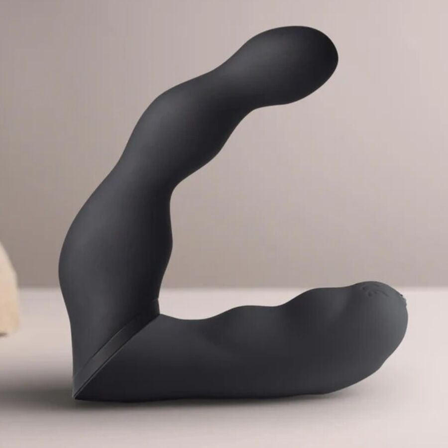 ROCKS-OFF - CZARNY ADAPTER DO WIBRATORA PROSTATY I ODBYTU