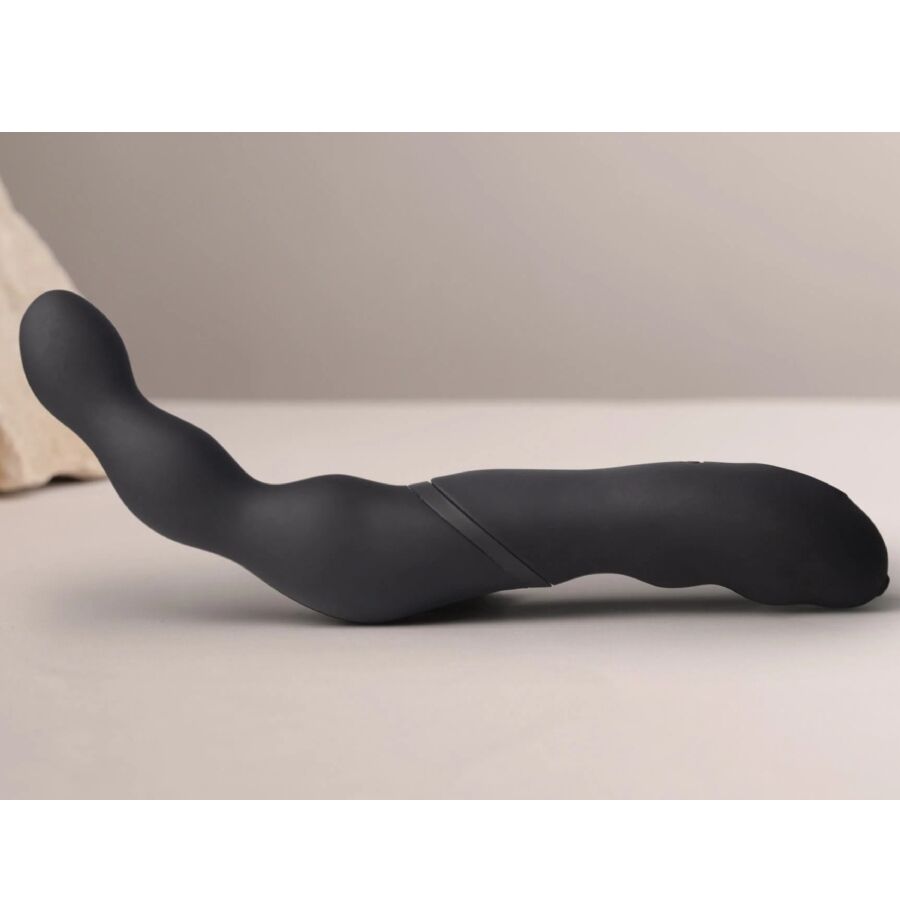 ROCKS-OFF - CZARNY ADAPTER DO WIBRATORA PROSTATY I ODBYTU