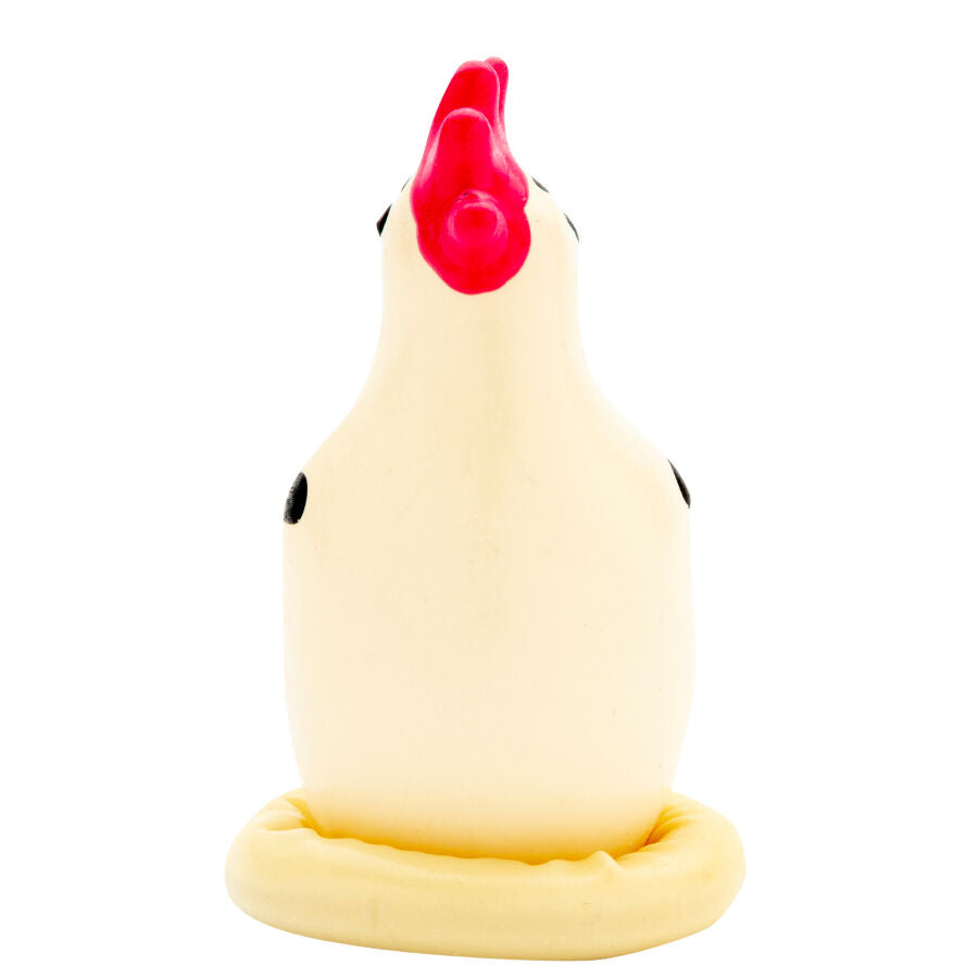 CONDOMERIE - RĘCZNIE MALOWANE PREZERWATYWY COCKY ROOSTER