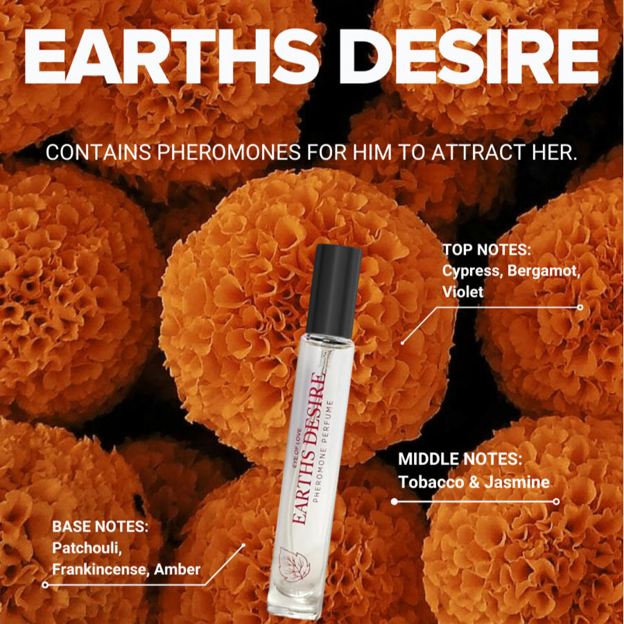 EYE OF LOVE - BLOOM MALE SATIVA PERFUMY EARTHS DESIRE 10 ML