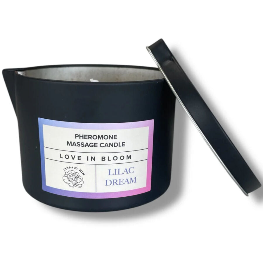 EYE OF LOVE - ŚWIECA DO MASAŻU BLOOM INDICA LILAC DREAM 150 ML