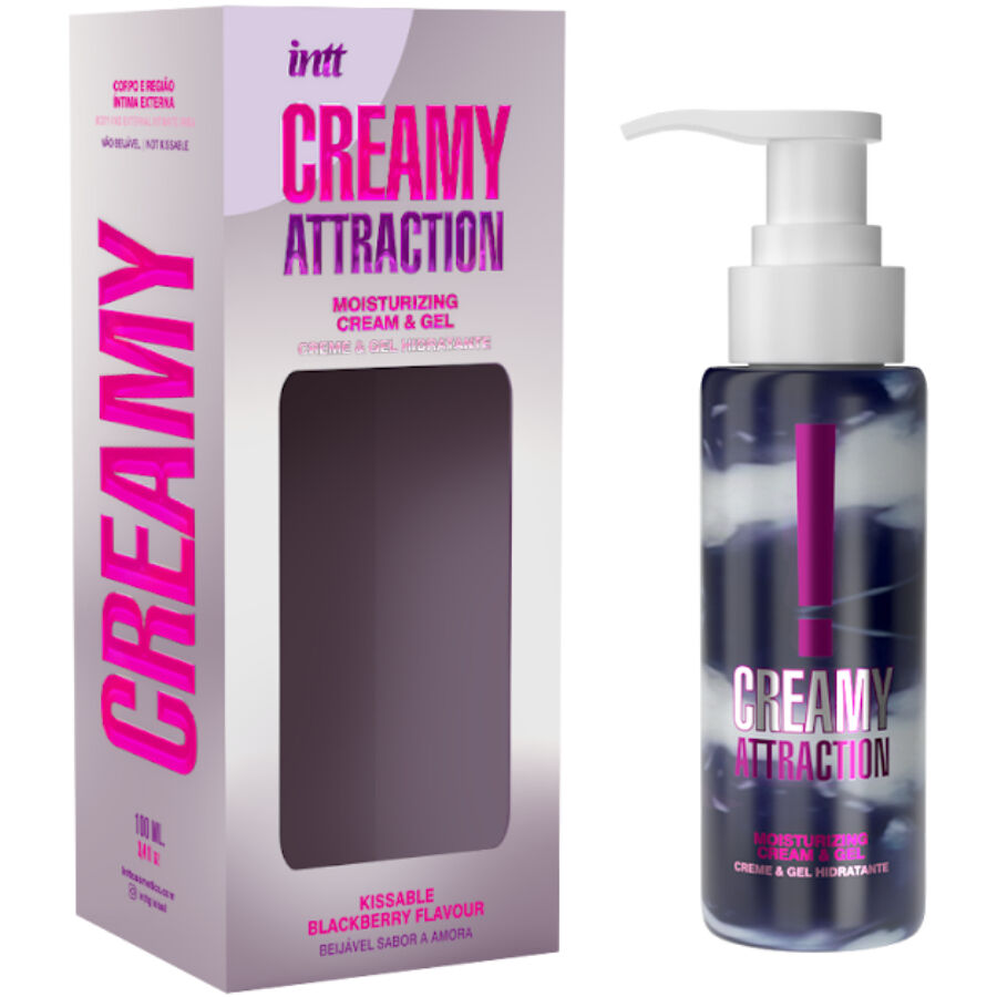 INTT RELEASES - KREM I ŻEL O SMAKU JEŻYNY KISSABLE 100 ML