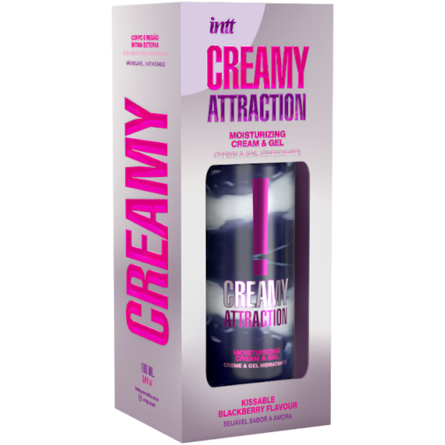 INTT RELEASES - KREM I ŻEL O SMAKU JEŻYNY KISSABLE 100 ML