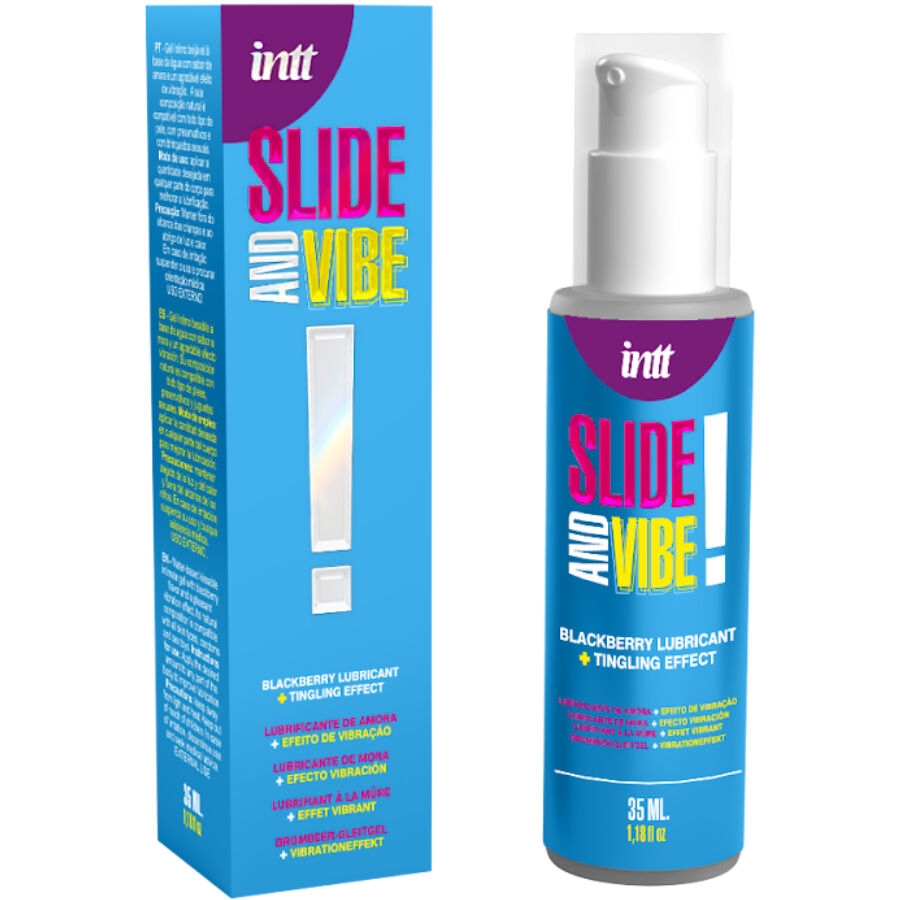 INTT RELEASES - WIBRUJĄCY LUBRYKANT NA BAZIE WODY KISSABLE 35 ML