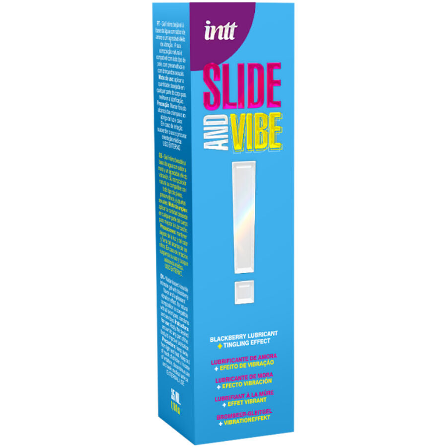 INTT RELEASES - WIBRUJĄCY LUBRYKANT NA BAZIE WODY KISSABLE 35 ML