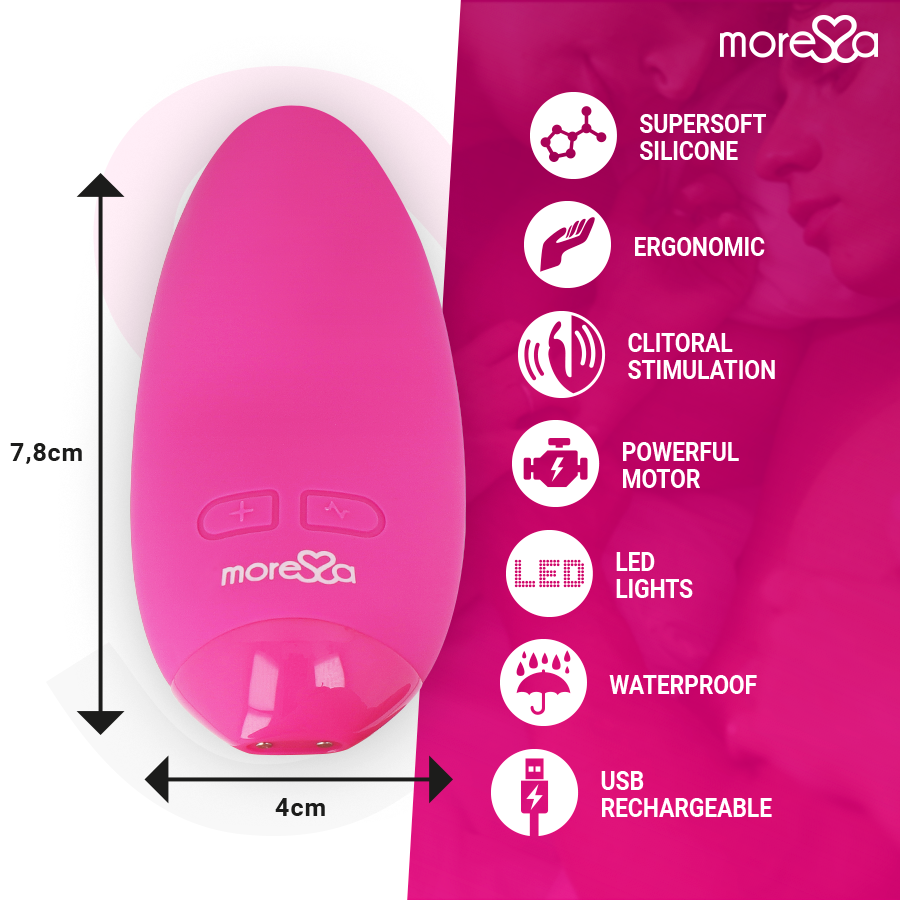 MORESSA - WIBRATOR BLOSSOM PINK