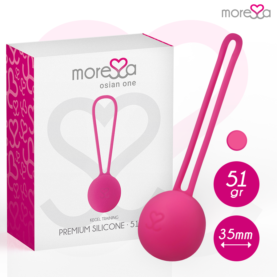 MORESSA - OSIAN ONE PREMIUM SILIKONOWY RÓŻOWY