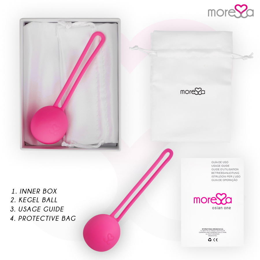 MORESSA - OSIAN ONE PREMIUM SILIKONOWY RÓŻOWY