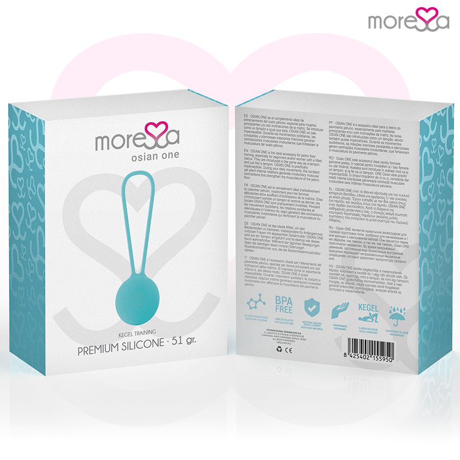 MORESSA - OSIAN ONE PREMIUM TURKUSOWY SILIKON