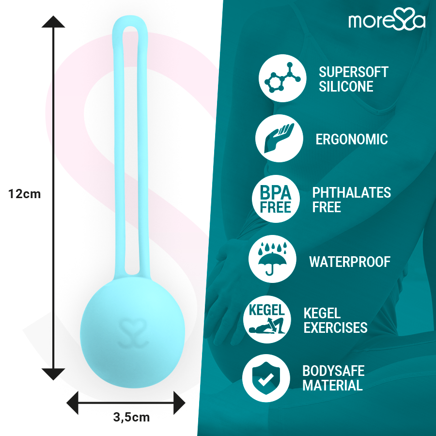 MORESSA - OSIAN ONE PREMIUM TURKUSOWY SILIKON