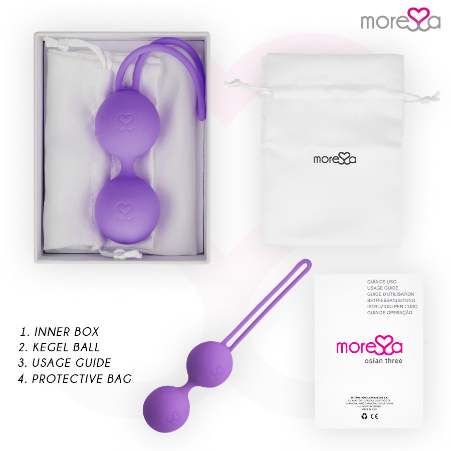 MORESSA - OSIAN TRZY PREMIUM LILIOWY SILIKON