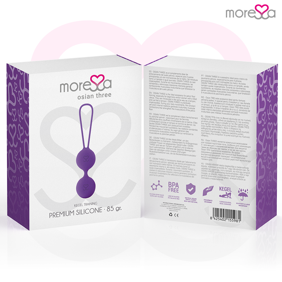 MORESSA - OSIAN TRZY PREMIUM LILIOWY SILIKON