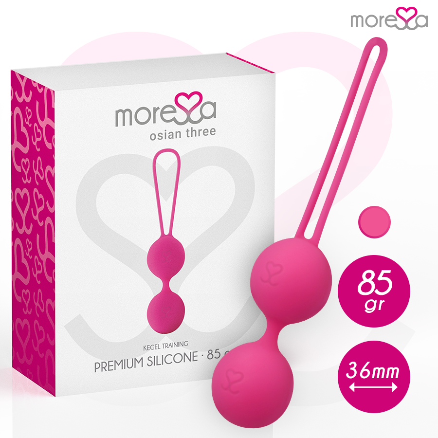 MORESSA - OSIAN TRZY PREMIUM SILIKON RÓŻOWY