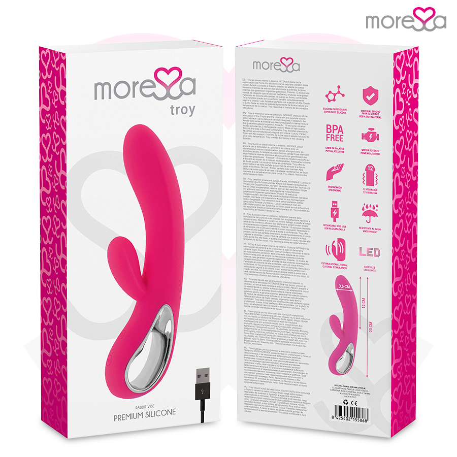 MORESSA - TROY PREMIUM SILIKONOWY AKUMULATOROWY