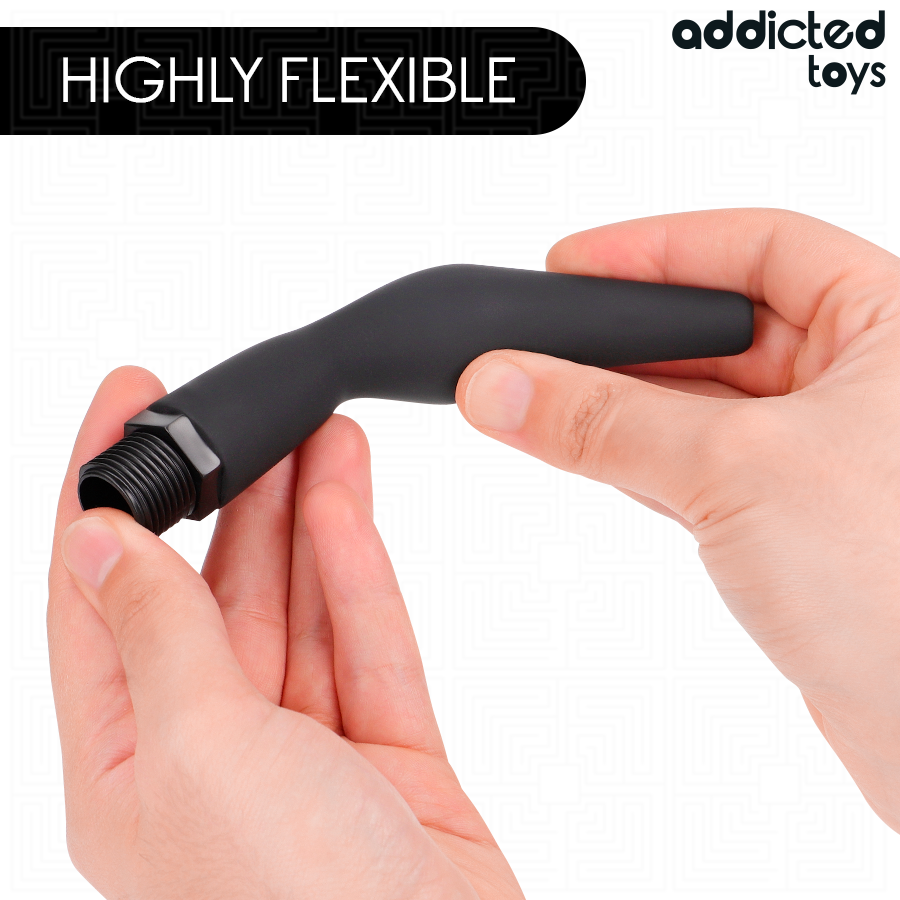 ADDICTED TOYS - ANAL CLEANER WITH UNIVERSAL ADAPTER MODEL 2