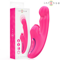 INTENSE - WIBRATOR EMI 13,5 CM WIELOFUNKCYJNY 3 W 1 10 WIBRACJI RÓŻOWY