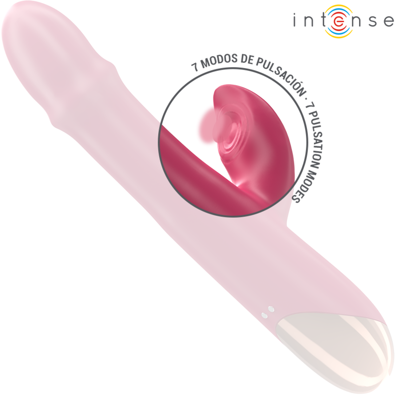 INTENSE - CHLOE WIBRATOR WIELOFUNKCYJNY 3 W 1 CZERWONY