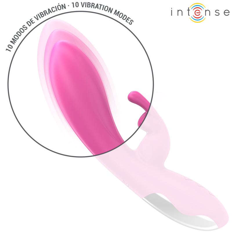 INTENSE - WIBRATOR KRÓLICZEK RANDALL 10 WIBRACJI RÓŻOWY