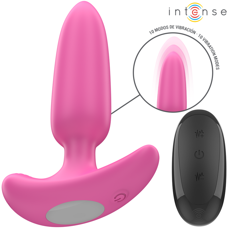 INTENSE - ROSS KOREK ANALNY 10 WIBRACJI RÓŻOWY PILOT