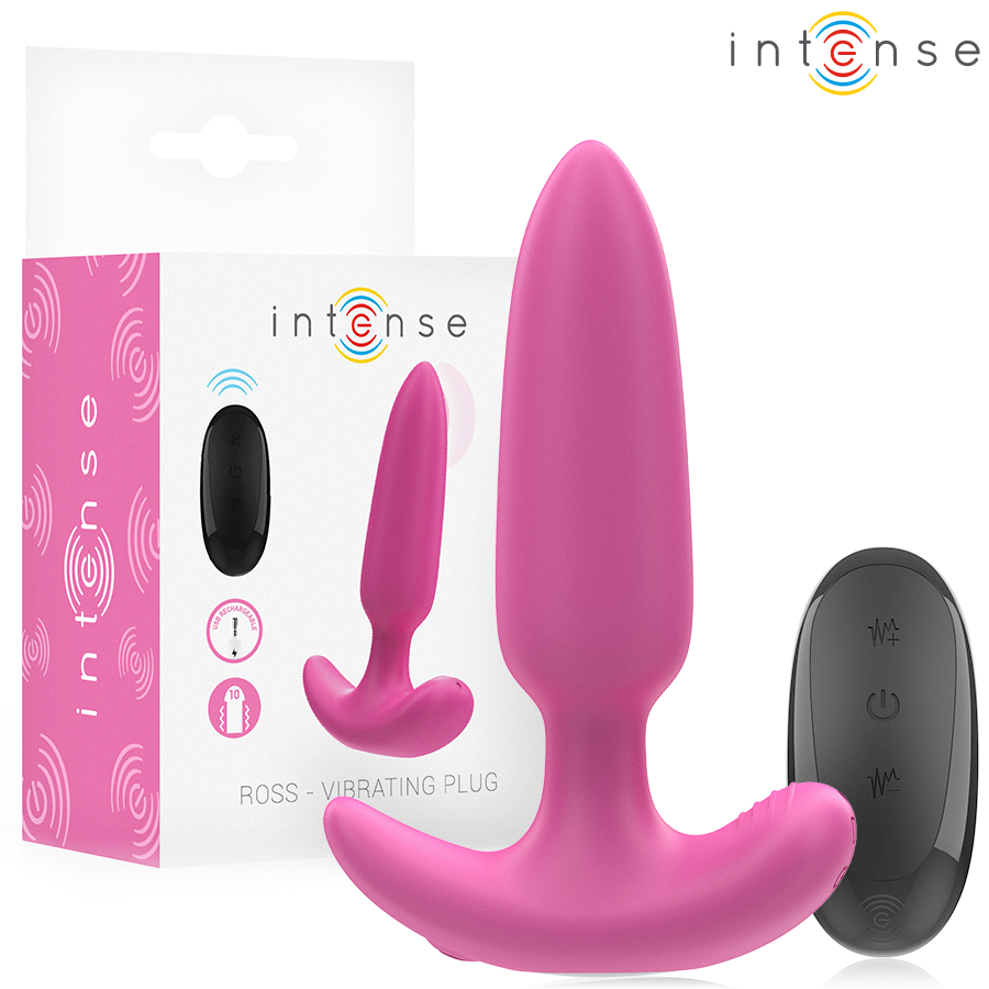 INTENSE - ROSS KOREK ANALNY 10 WIBRACJI RÓŻOWY PILOT