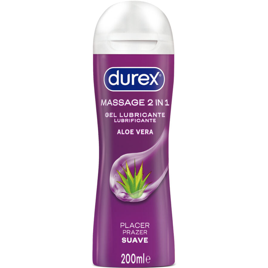 DUREX - ŻEL NAWILŻAJĄCY DO MASAŻU Z ALOESEM 200 ML