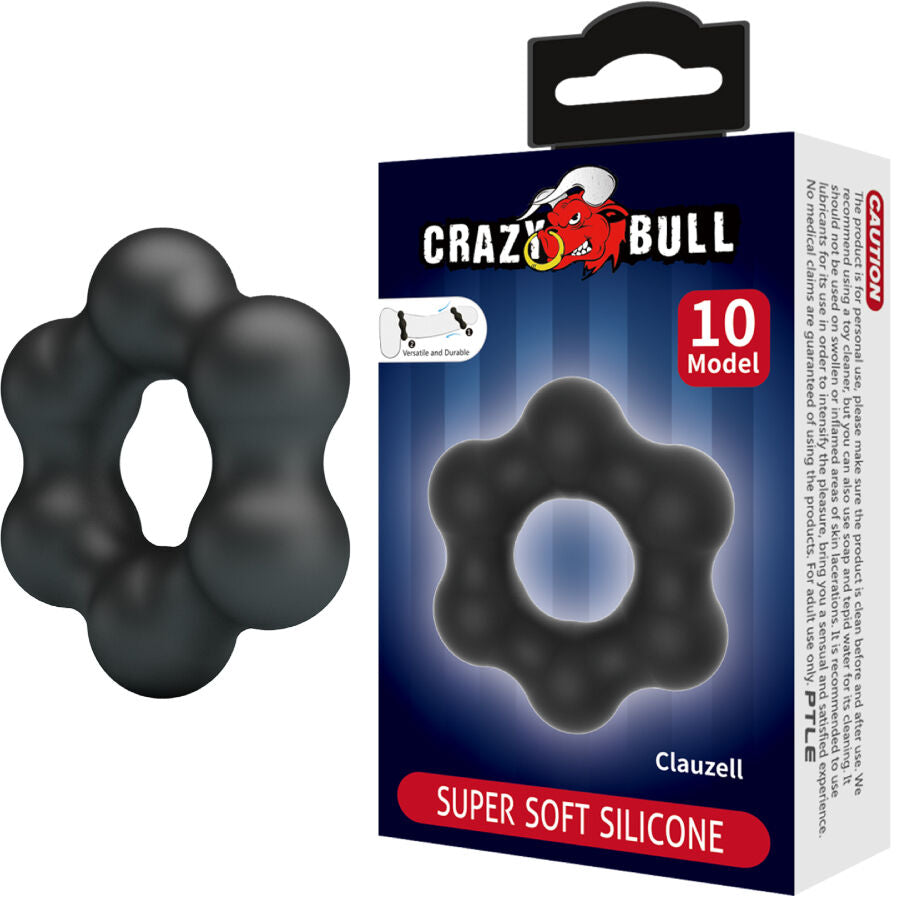CRAZY BULL - CLAUZELL SILIKONOWY PIERŚCIEŃ MODEL 10