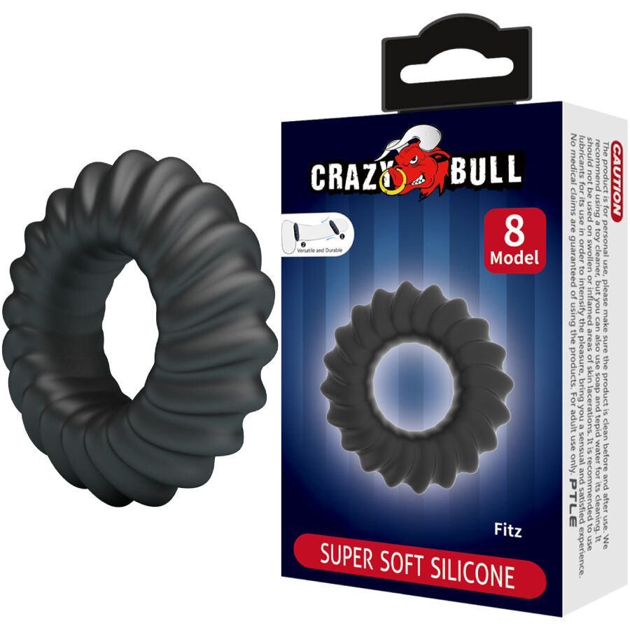 CRAZY BULL - FITZ SILIKONOWY PIERŚCIEŃ MODEL 8