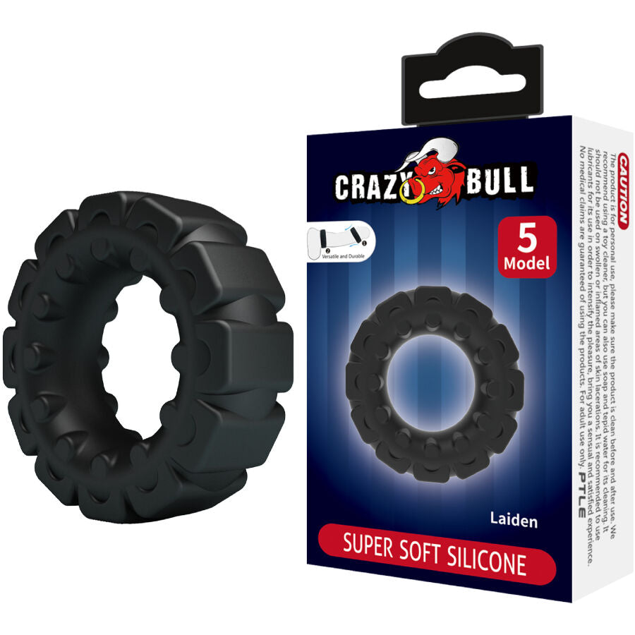 CRAZY BULL - SILIKONOWY PIERŚCIEŃ NA PENISA MODEL 5