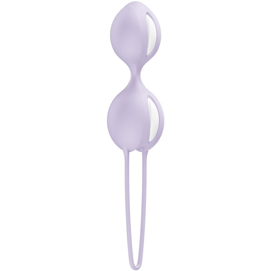 FUN FACTORY - SMARTBALLS DUO KULKI KEGLA FIOLETOWE