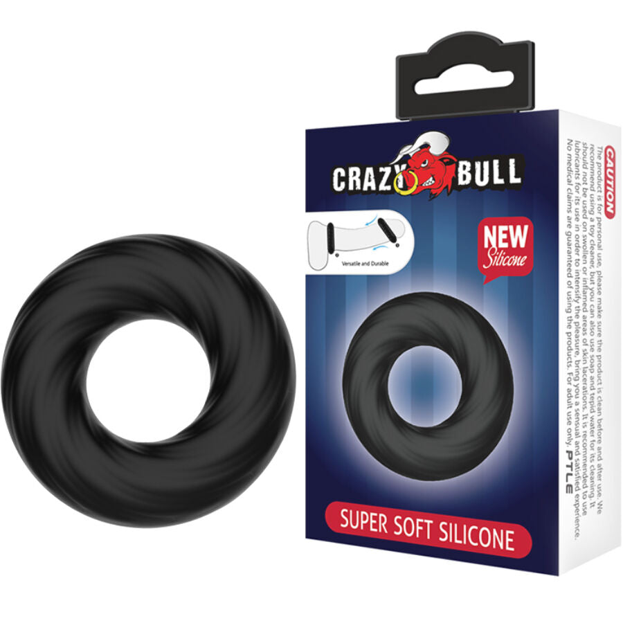 CRAZY BULL - SPIRALNY SILIKONOWY PIERŚCIEŃ
