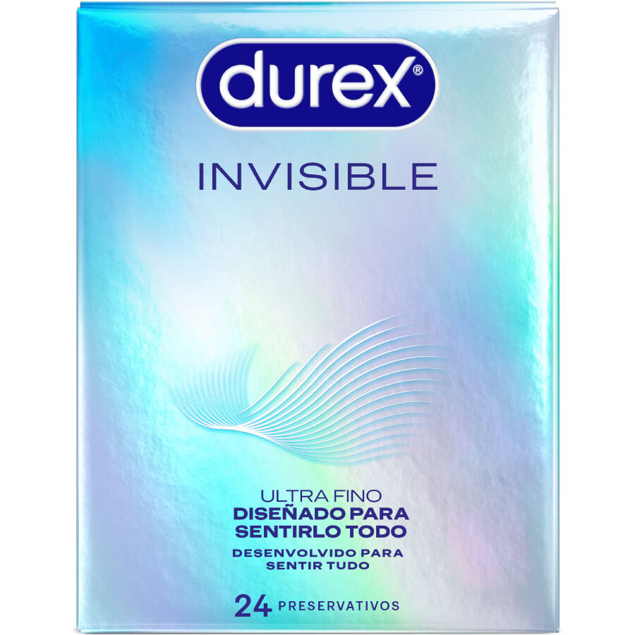 DUREX - ULTRACIENKIE PREZERWATYWY INVISIBLE 24 SZTUKI