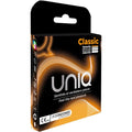 UNIQ - KLASYCZNE PREZERWATYWY BEZ LATEKSU 3 SZTUKI