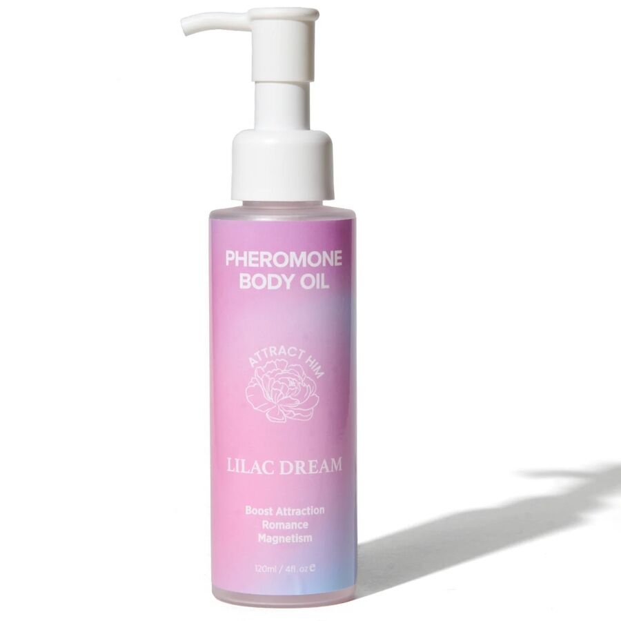 EYE OF LOVE - OLEJEK DO CIAŁA BLOOM LILAC DREAM Z FEROMONAMI 120 ML