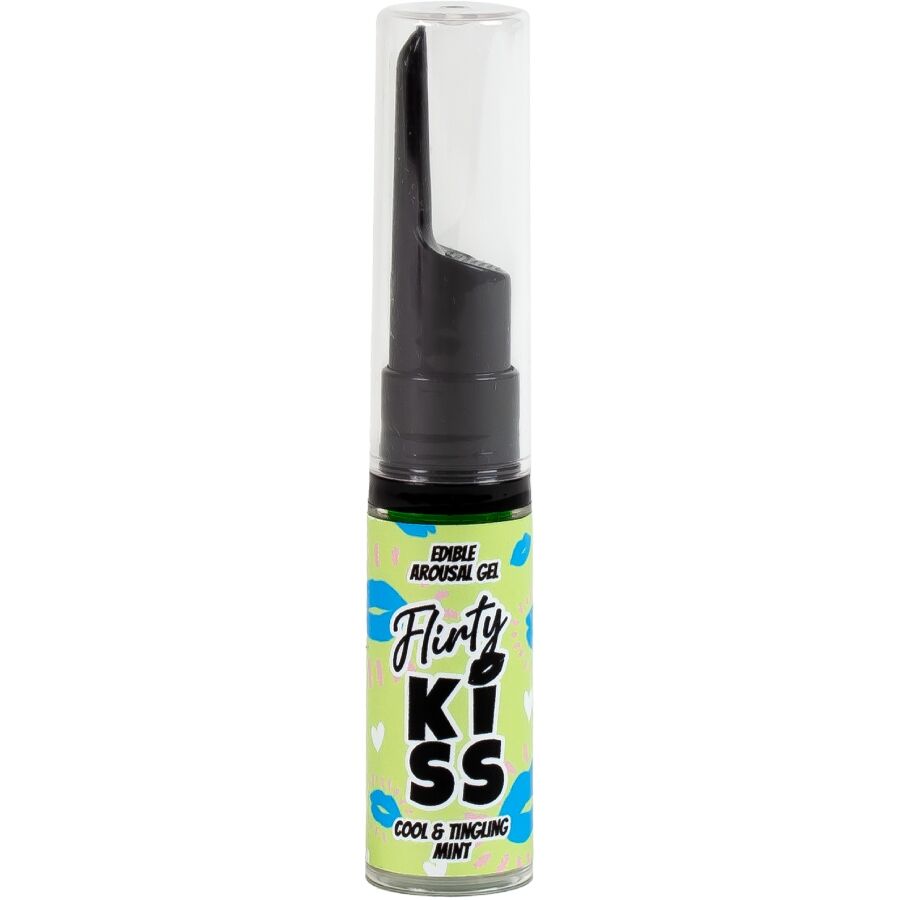 SECRETPLAY - ŻELE FLIRTY KISS Z EFEKTEM SEKSU ORALNEGO TRUSKAWKA I MIĘTA 2 x 8 GR