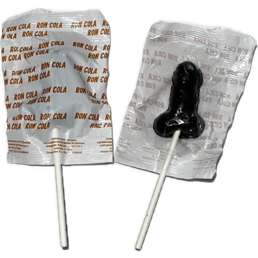 DIABLO GOLOSO - 1 LIZAK PENIS O SMAKU RON COLA 10% ALKOHOLU