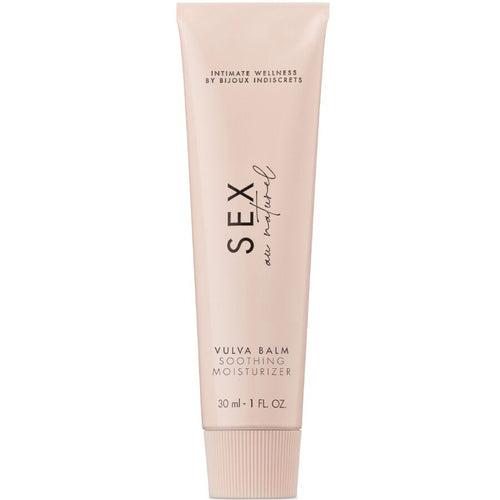 BIJOUX INDISCRETS - SEX AU NATUREL VULVA BALM KOJĄCY KREM NAWILŻAJĄCY 30 ML
