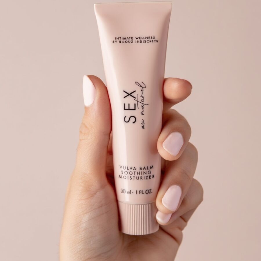 BIJOUX INDISCRETS - SEX AU NATUREL VULVA BALM KOJĄCY KREM NAWILŻAJĄCY 30 ML