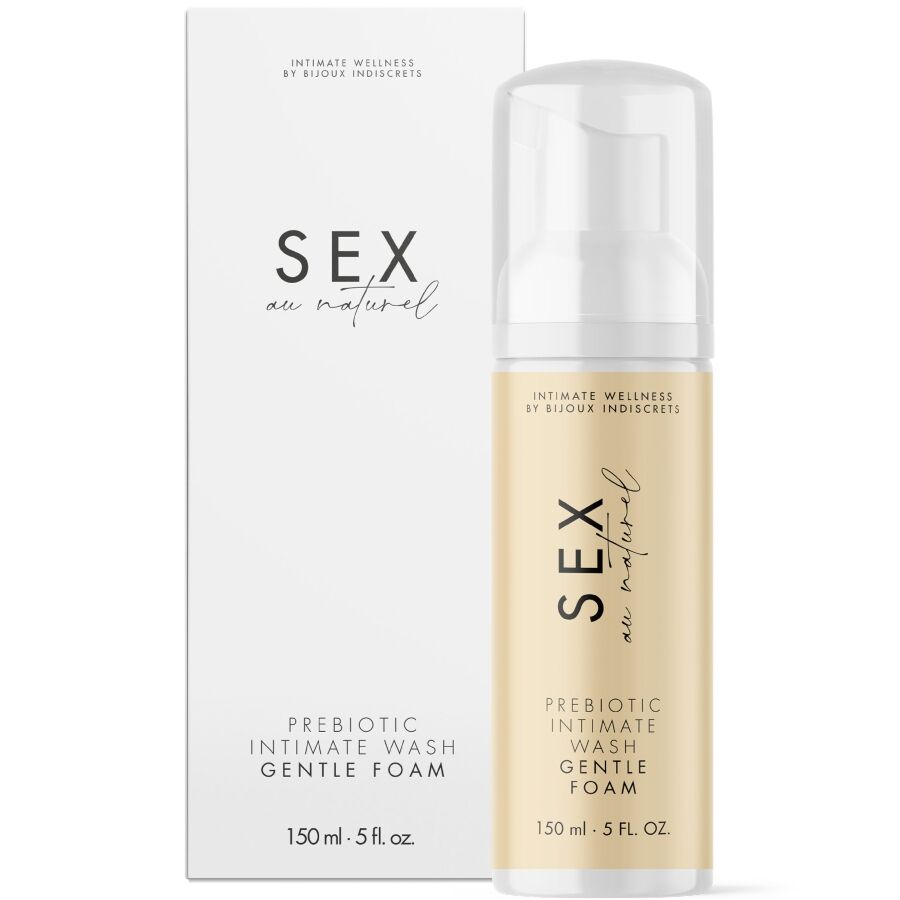 BIJOUX INDISCRETS - SEX AU NATUREL PREBIOTYCZNY ŻEL DO HIGIENY INTYMNEJ Z PIANKĄ 150 ML