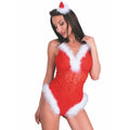 LIVCO CORSETTI FASHION - NIEGRZECZNY MIKOŁAJ LC 90706 ŚWIĄTECZNE BODY S/M